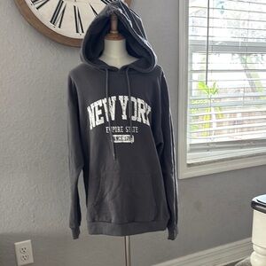 Amazon Essentials Gray Sweatshirt Hoodie